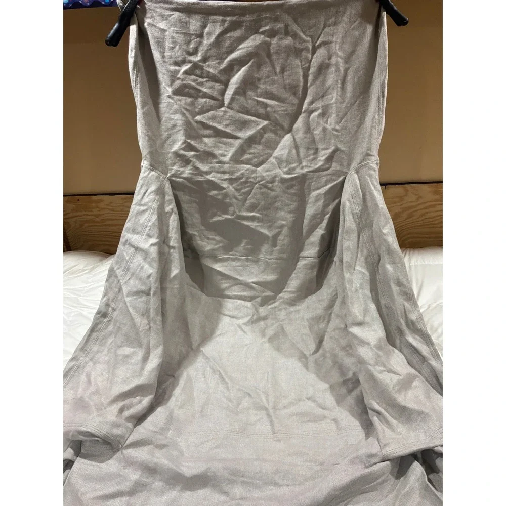 Baby & Child Restoration Hardware Belgian Linen‎ Sloped Arm Chair Slipcover Sand